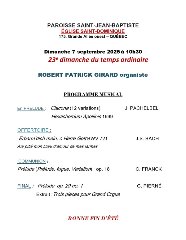 programme